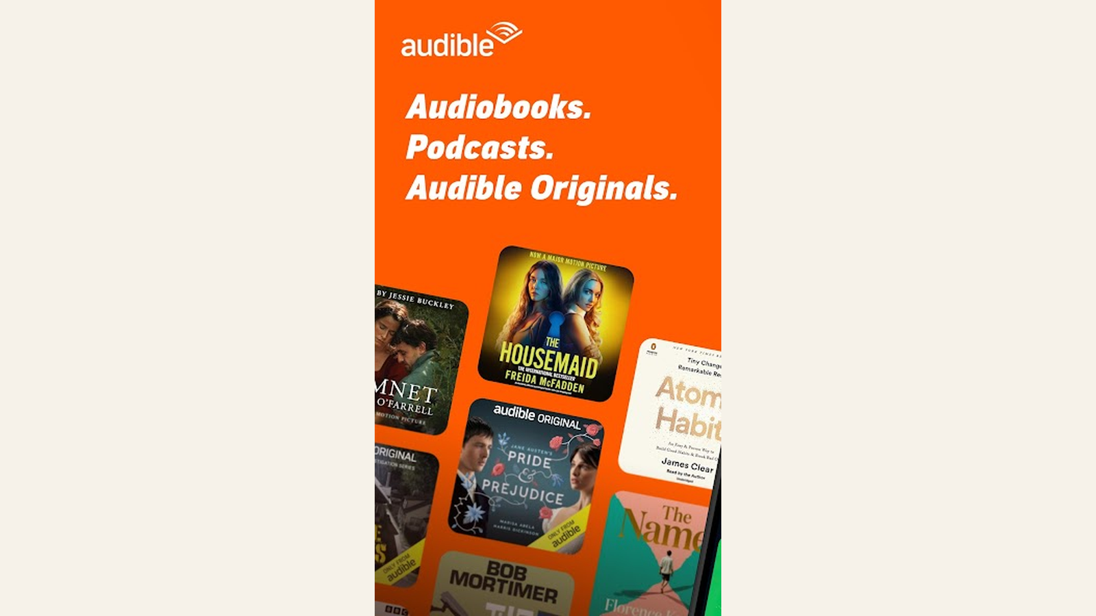 Editorial illustration comparing audiobook credits and listening hours