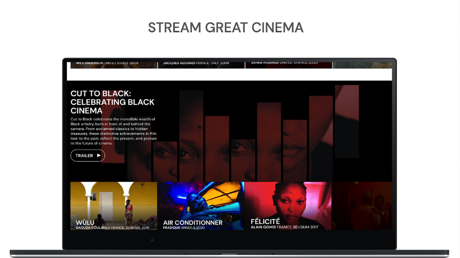 Streaming library comparison artwork